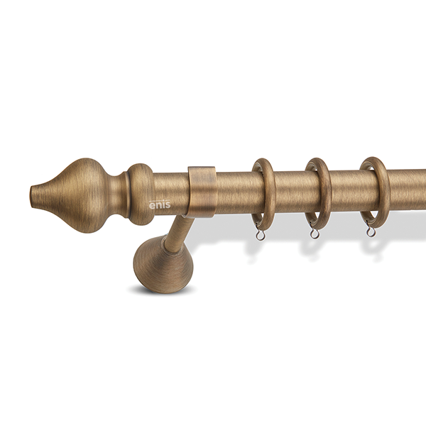 Μεταλλικό κουρτινόξυλο Baroko Pastel