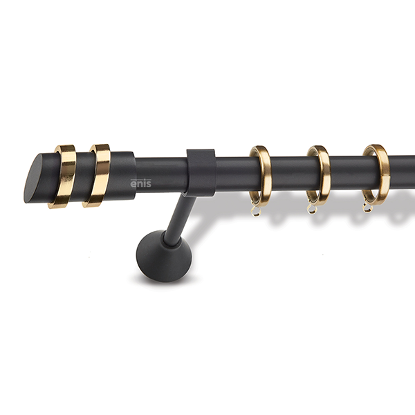 Μεταλλικό κουρτινόξυλο Dafni Sfyrilato