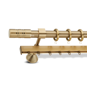 Μεταλλικό κουρτινόξυλο Ismini