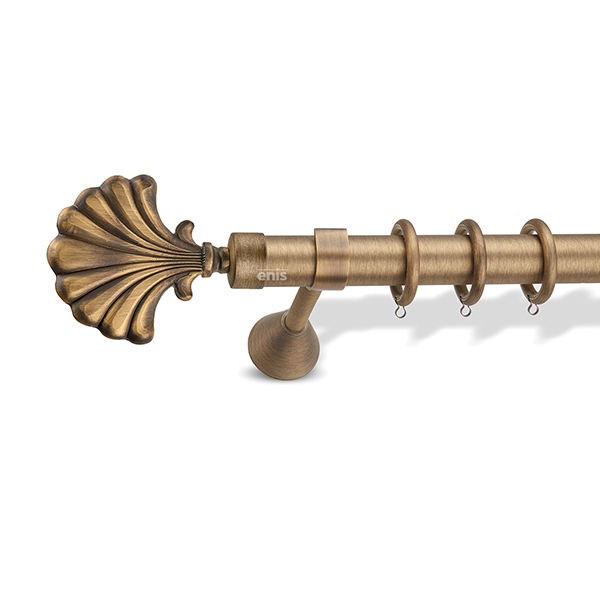 Μεταλλικό κουρτινόξυλο Ventalia Sfyrilato