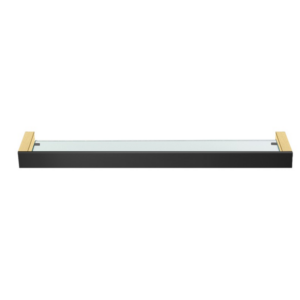 Εταζέρα Allegory Brushed Brass/Black Mat