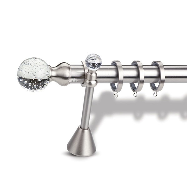 Μεταλλικό κουρτινόξυλο Fissalida Sfyrilato