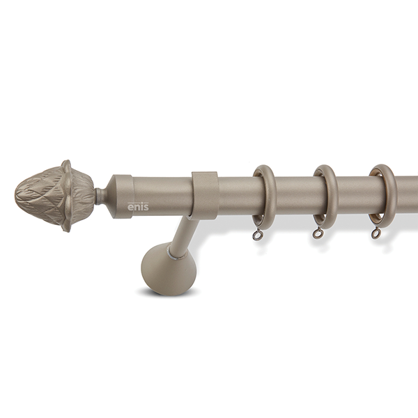 Μεταλλικό κουρτινόξυλο Koukounara Sfyrilato