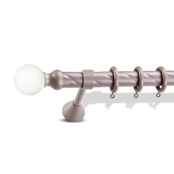 Μεταλλικό κουρτινόξυλο Murano Pastel