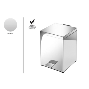 Χαρτοδοχείο 5lt Inox