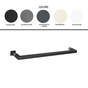 Λαβή/πετσετοθήκη για τζάμι Colours