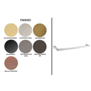 Λαβή/πετσετοθήκη για τζάμι Finishes