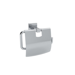 Χαρτοθήκη με καπάκι Cube Chrome