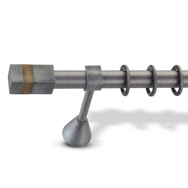 Μεταλλικό κουρτινόξυλο Riviera