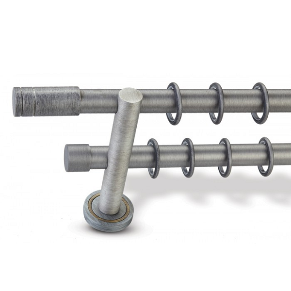 Μεταλλικό κουρτινόξυλο Tapa Riga