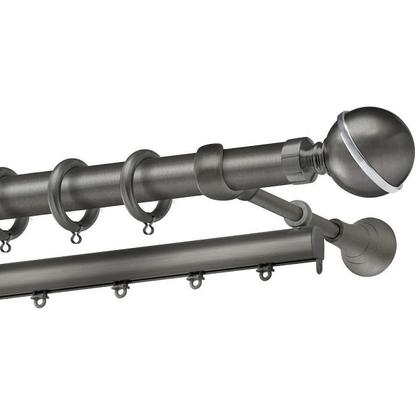 Μεταλλικό κουρτινόξυλο Kronos