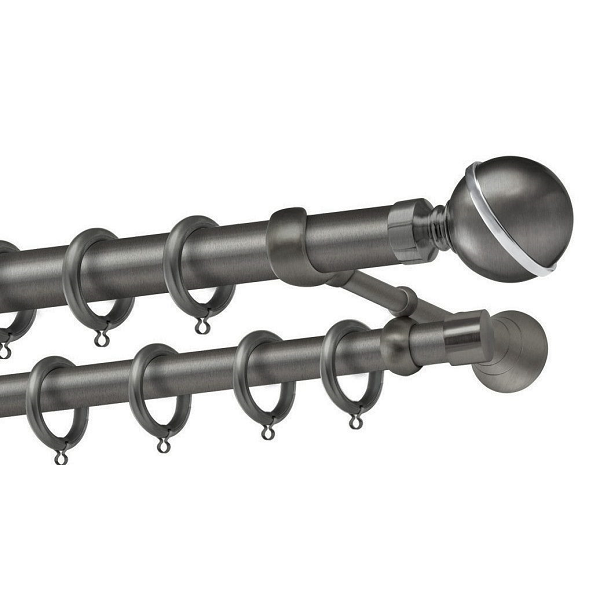 Μεταλλικό κουρτινόξυλο Kronos - Image 3