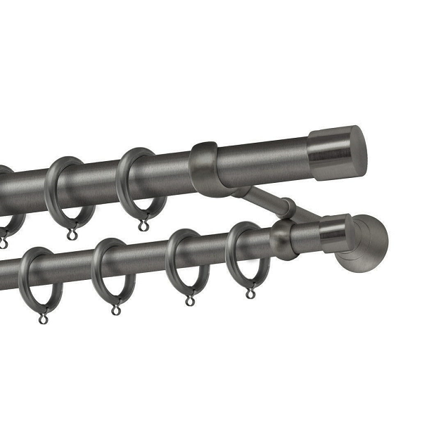 Μεταλλικό κουρτινόξυλο Poros - Image 3