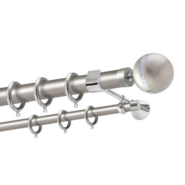 Μεταλλικό κουρτινόξυλο Ios