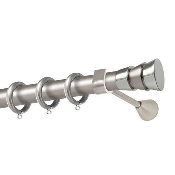 Μεταλλικό κουρτινόξυλο Lefkada