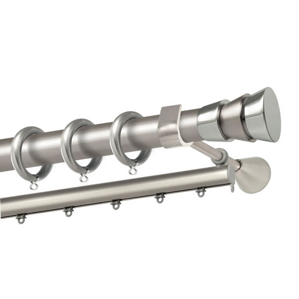 Μεταλλικό κουρτινόξυλο Lefkada - Image 2