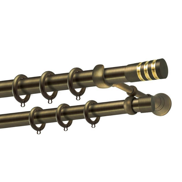 Μεταλλικό κουρτινόξυλο Santorini - Image 3