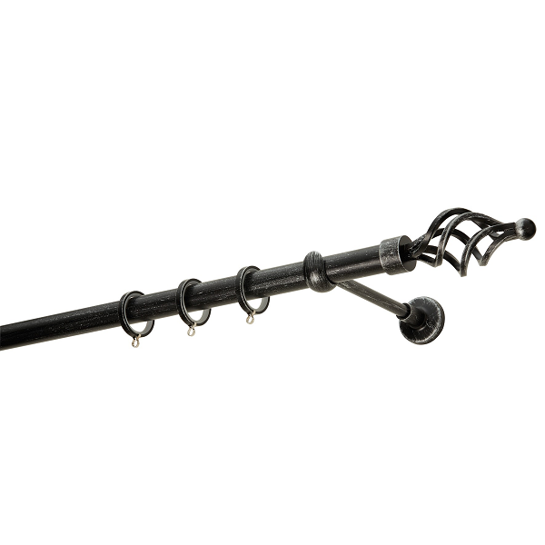 Μεταλλικό κουρτινόξυλο R0454-MK