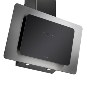 Απορροφητήρας 90cm Pyramis Vetrio Μαύρο Γυαλί Τοίχου