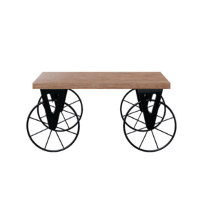 Ορθογώνιο Τραπεζάκι Σαλονιού Bike Ξύλινο