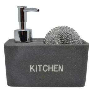 Ντισπένσερ Κουζίνας Γκρι Πέτρας με Θήκη
