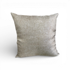 Διακοσμητικό Μαξιλάρι Όψη Ψάθας Χρυσό-Μπρονζέ