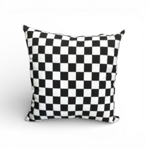 Διακοσμητικό Μαξιλάρι Βαμβακερό Σκακιέρα
