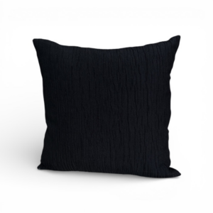 Διακοσμητικό Μαξιλάρι Πλισέ Μαύρο