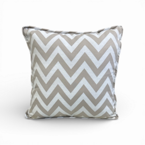 Διακοσμητικό Μαξιλάρι Ψαροκόκκαλο Μπεζ-Εκρού Σιρίτι