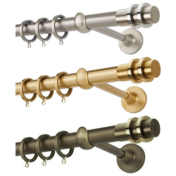 Μεταλλικό κουρτινόξυλο PR4116-MK