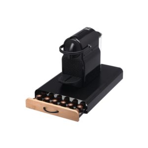 Θήκη συρταρωτή για κάψουλες espresso Bamboo Essentials μεταλλική