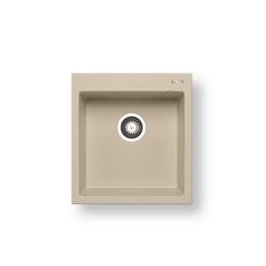 Νεροχύτης Pyramis Pyragranite Istros 46x50cm 1Β ivory