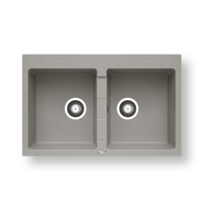 Νεροχύτης Pyramis Pyragranite Sparta 78x50cm 2Β industrial grey