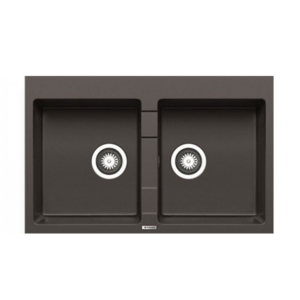 Νεροχύτης Pyramis Pyragranite Sparta 78x50cm 2Β graphite carbon