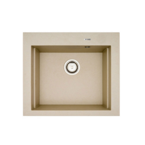 Νεροχύτης Pyramis Pyragranite Siros 57x51.5cm 1Β dark beige