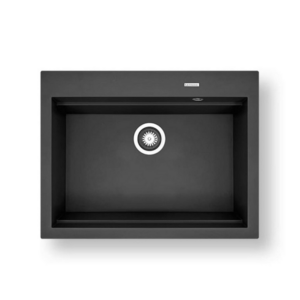 Νεροχύτης Pyramis Pyragranite Siros 67x51.5cm 1Β graphite carbon