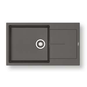 Νεροχύτης Pyramis Pyragranite Ithaka Plus 86x50cm 1Β 1D iron grey