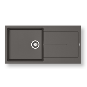 Νεροχύτης Pyramis Pyragranite Ithaka Plus 100x50cm 1Β 1D iron grey