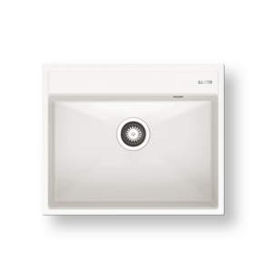 Νεροχύτης Pyramis Pyragranite Ithaka 61x51cm 1Β snow