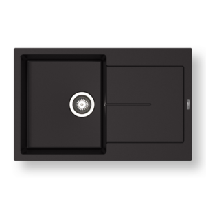 Νεροχύτης Pyramis Pyragranite Ithaka 79x50cm 1Β 1D volcano