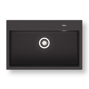 Νεροχύτης Pyramis Pyragranite Ithaka 78x51cm 1Β volcano