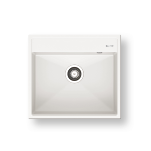 Νεροχύτης Pyramis Pyragranite Ithaka 56x51cm 1Β snow