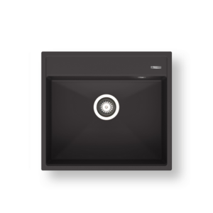 Νεροχύτης Pyramis Pyragranite Ithaka 56x51cm 1Β volcano