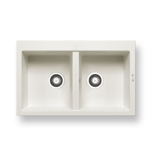 Νεροχύτης Pyramis Pyragranite Alazia 79x50cm 2Β snow