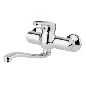 Επιτοίχια μπαταρία κουζίνας Pyramis Sereno Χρωμέ