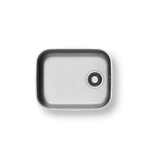 Ανοξείδωτος νεροχύτης Pyramis 50x40cm 1B της σειράς Iris