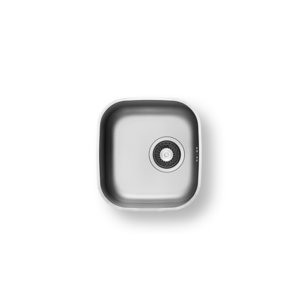 Ανοξείδωτος νεροχύτης Pyramis 33.5x36.5cm 1B της σειράς Iris