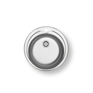 Ανοξείδωτος νεροχύτης Pyramis Kiba Φ48.5