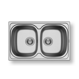 Ανοξείδωτος νεροχύτης Pyramis 79x50cm 2B της σειράς Sparta