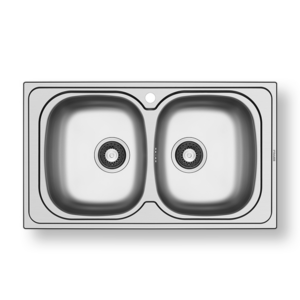 Ανοξείδωτος νεροχύτης Pyramis 86x50cm 2B της σειράς Sparta